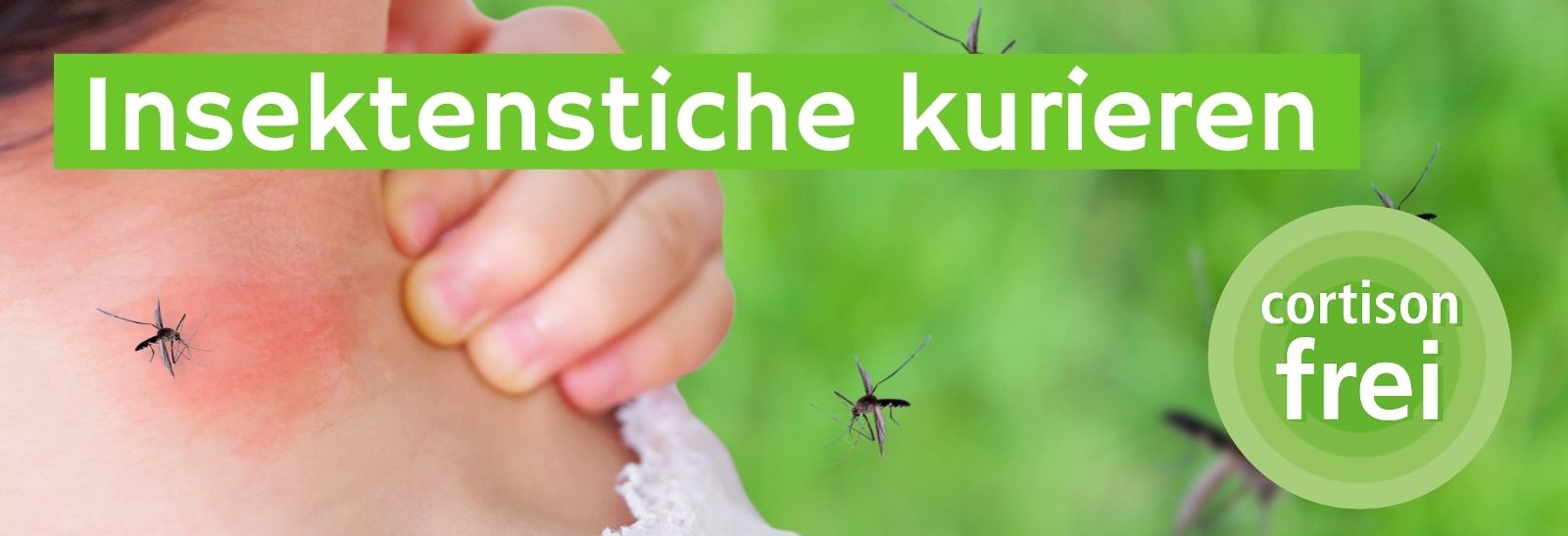 Insektenstiche kurieren cortisonfrei mirt Sensicutan