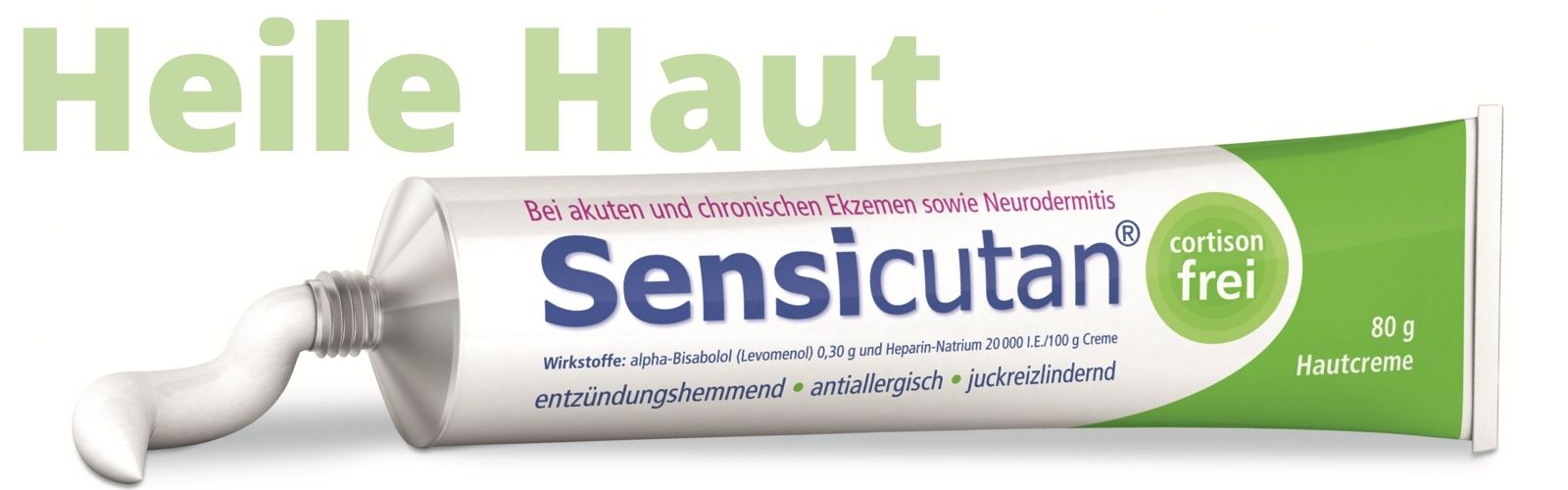 Sensicutan Creme für heile Haut