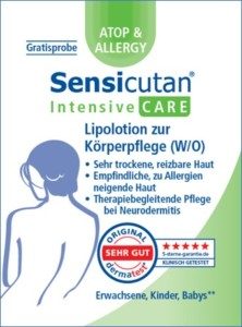 Probe Sensicutan Care Körperlotion vorne