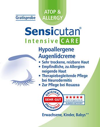 Probe Sensicutan Care Augenlidcreme